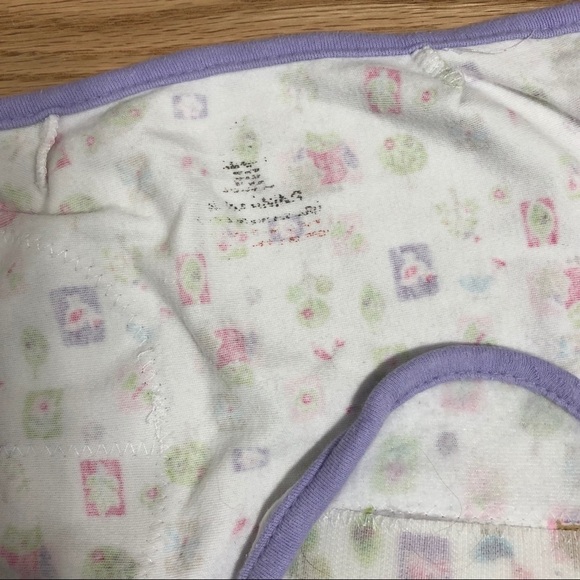 Swaddleme Owl Bird Print Swaddle Small Medium - Picture 4 of 5